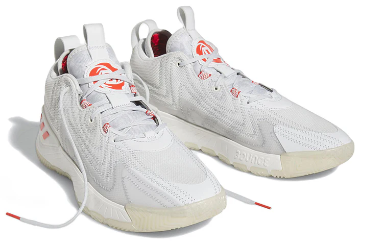 Adidas D Rose Son Of Chi 2 ‘Crystal White Bright Red’ - Image 3