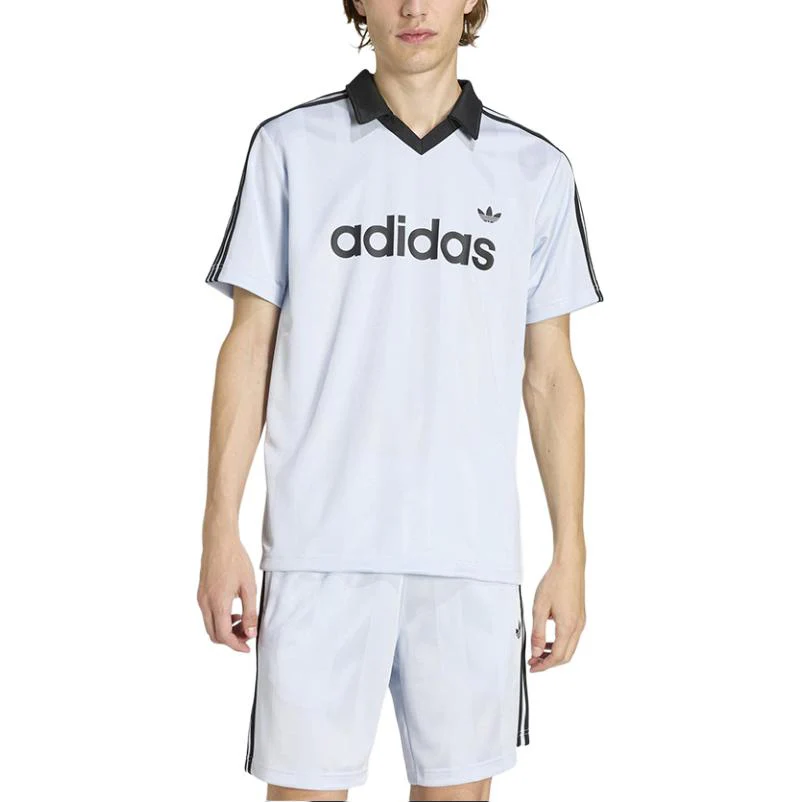 Adidas Originals Archive Polo Shirt Mens Crystal Blue