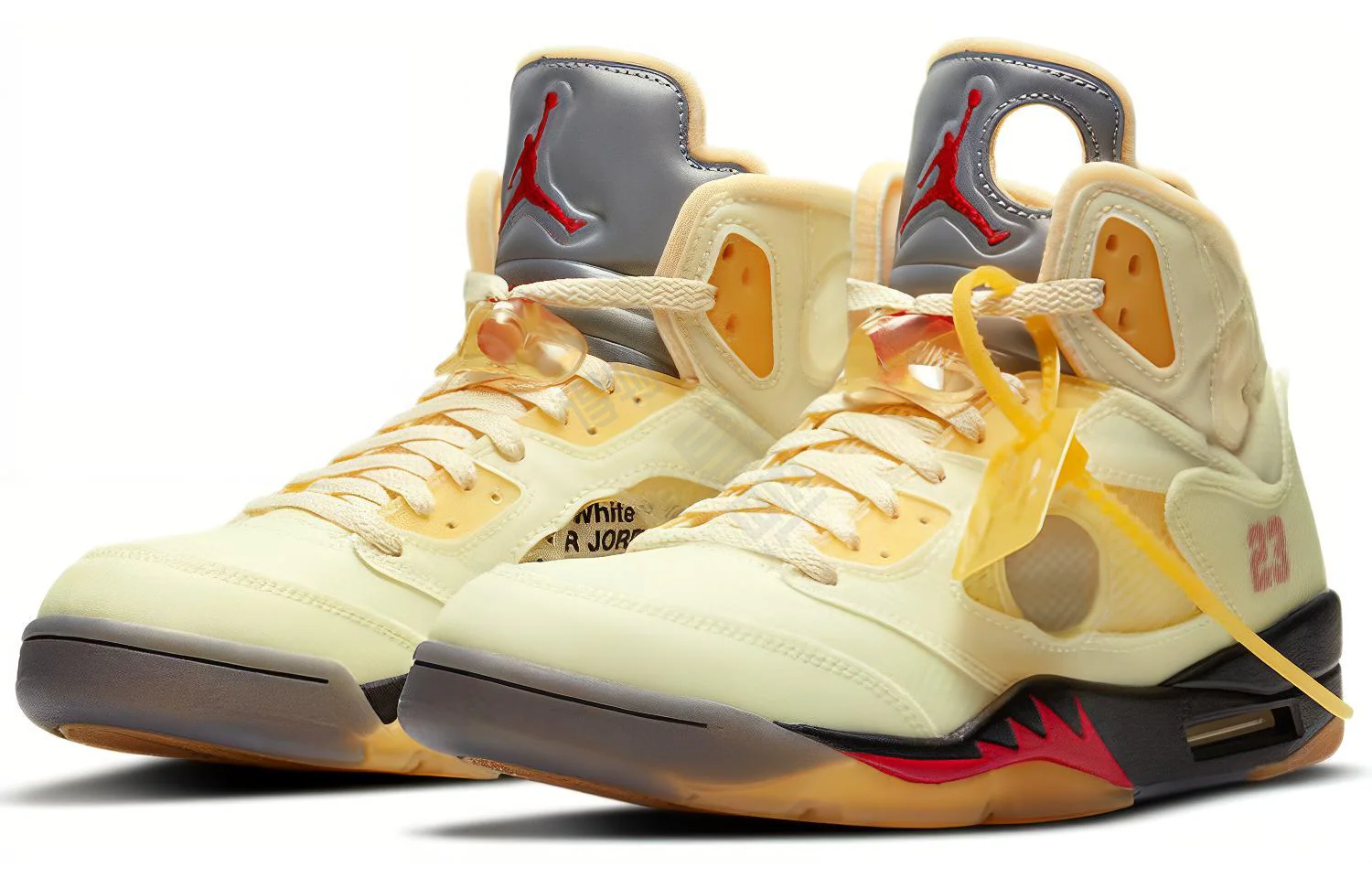 Air Jordan 5 Retro 'X Off White Sp Sail' - Image 3