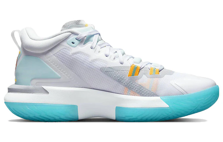 Air Jordan Zion 1 Pf ‘White Dynamic Turquoise’ - Image 2