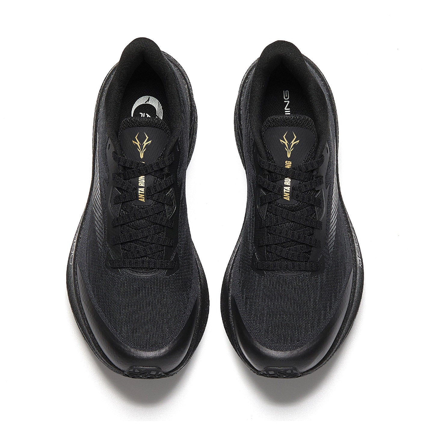 Anta Zone 2 Heart Rate 90 Running Shoes 'Black Gold' - Image 3