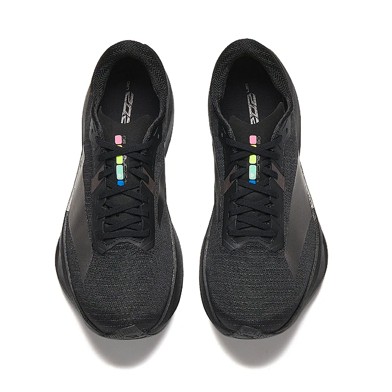 Anta Zone 2 Heart Rate 90 Running Shoes 'Triple Black' - Image 3