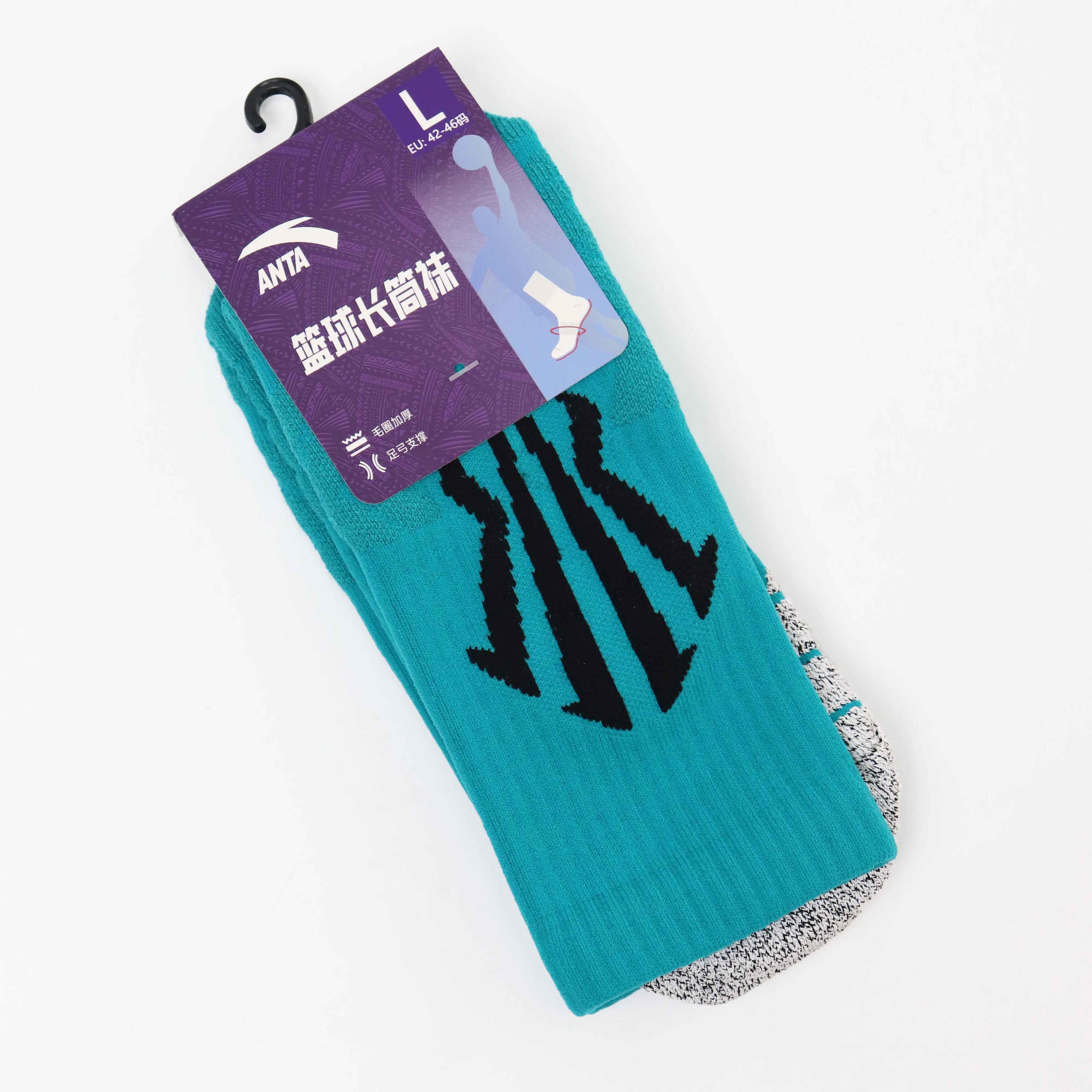 Anta Kai Basketball Socks(One pair of packages) - Image 20