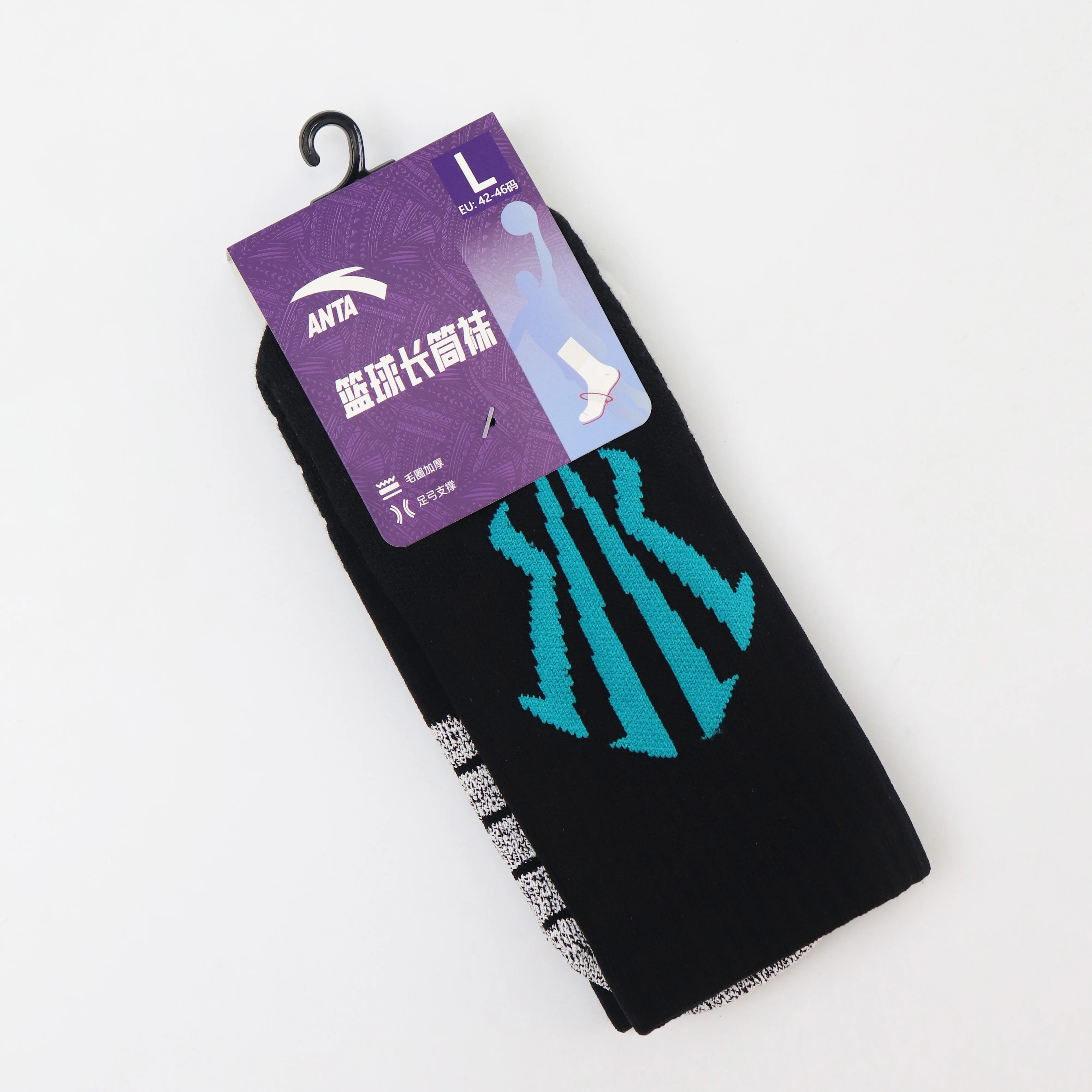 Anta Kai Basketball Socks(One pair of packages) - Image 23