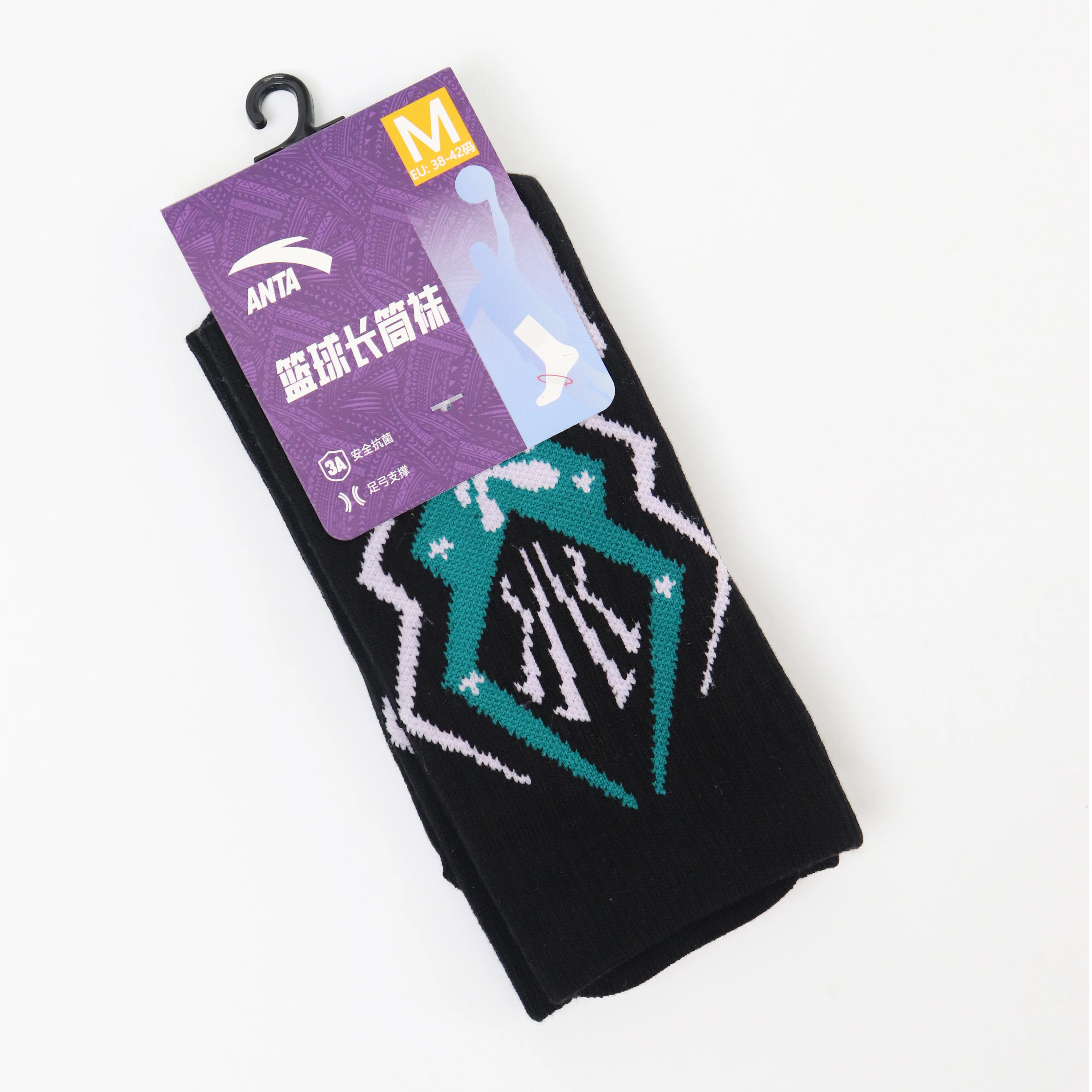 Anta Kai Basketball Socks(One pair of packages) - Image 30