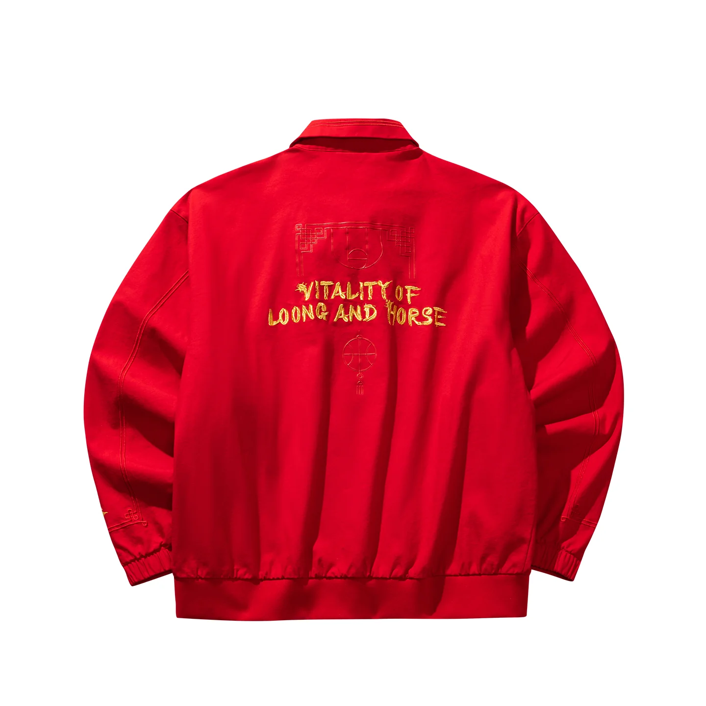 Anta Kai Casual Jacket 'Red' - Image 2