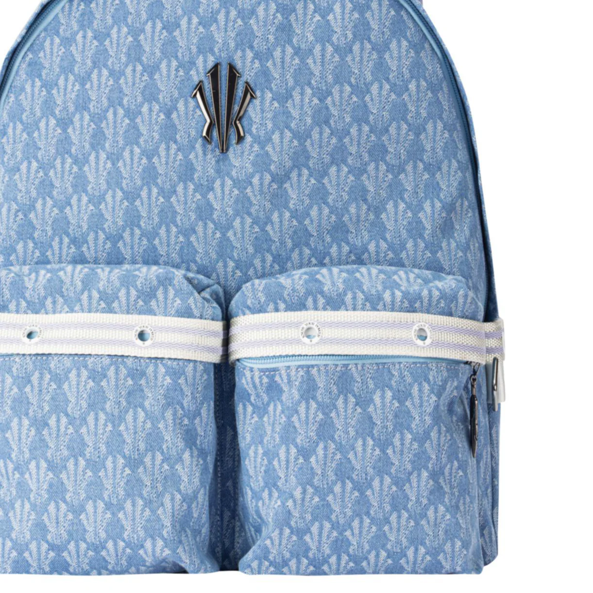 Anta Kai Fabric Backpack Denim Light Blue - Image 5