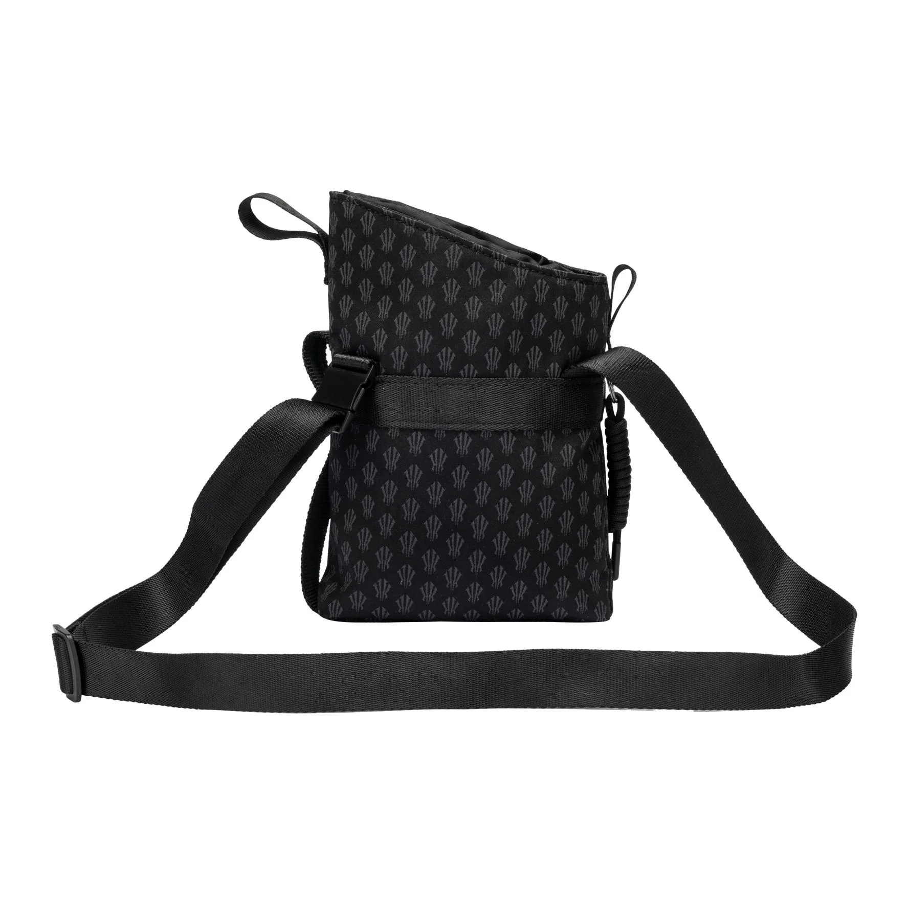 Anta Kai Fabric Crossbody Bag, Black - Image 4