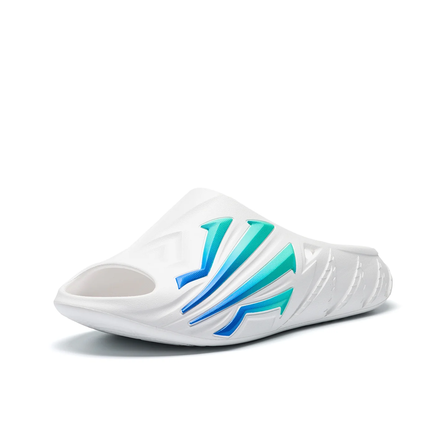 Anta KAI Hélà Slides 'White Blue' - Image 2