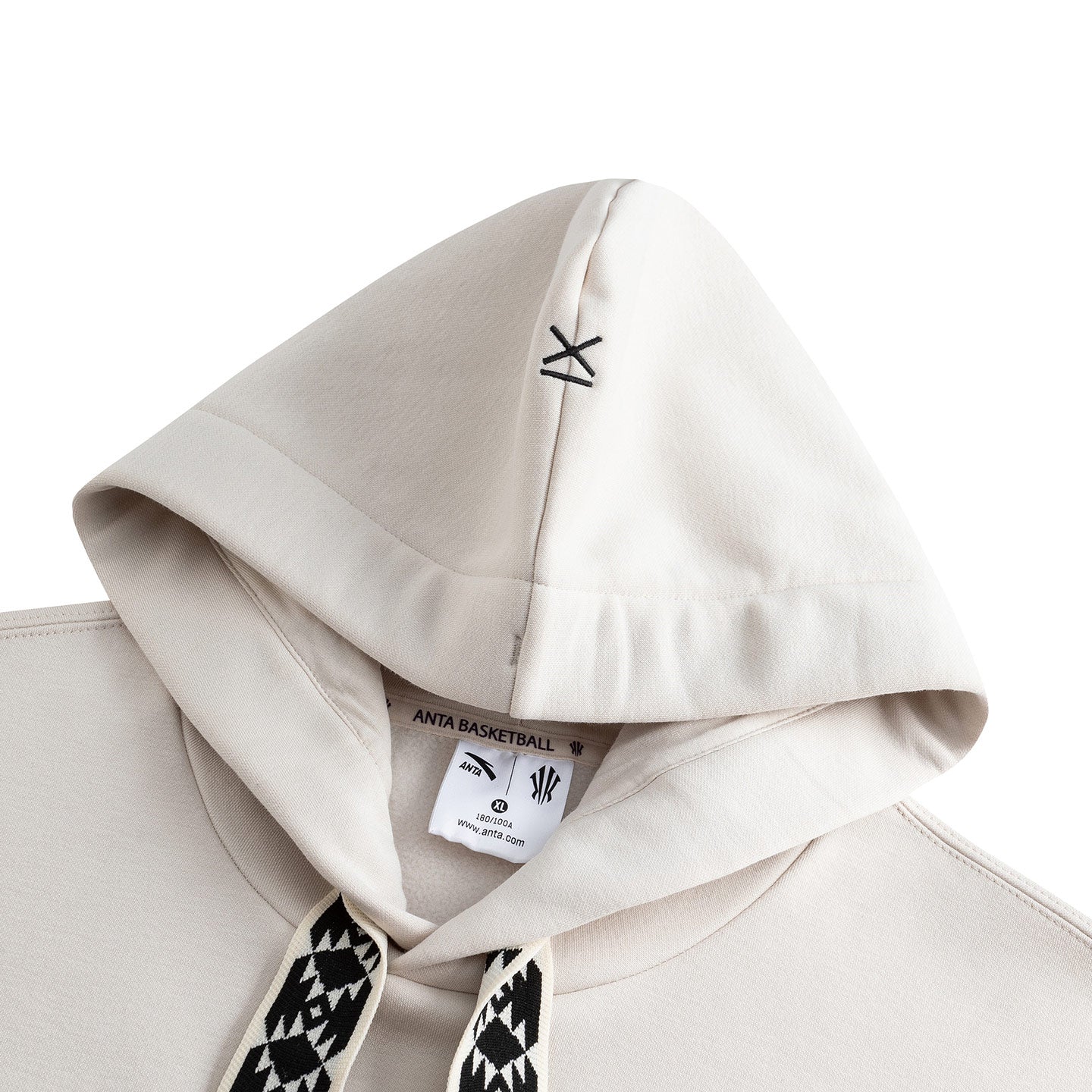 Anta Kai Hooded Sweatshirt 'Grey' - Image 3