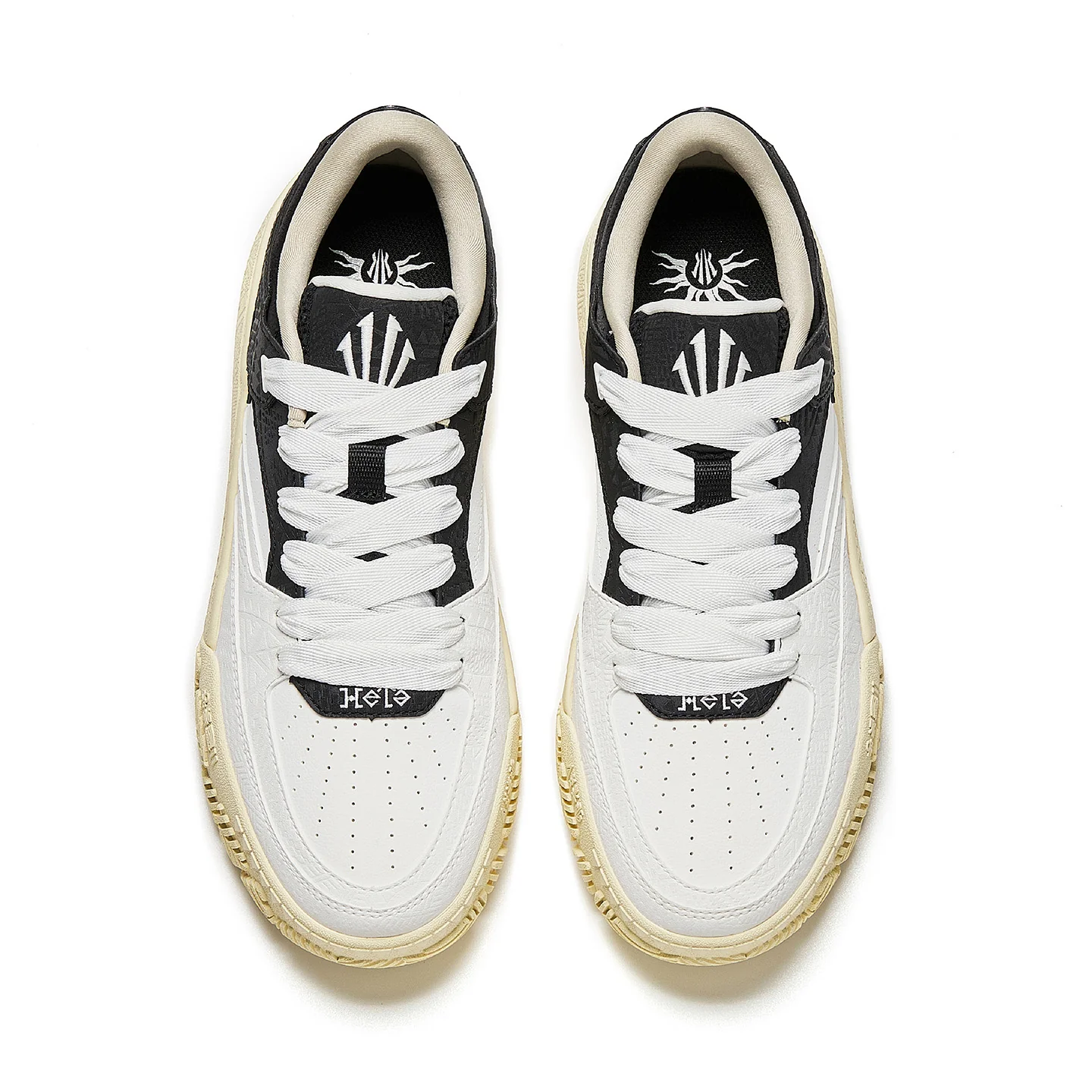 Anta Kai LifeStyle Sneakers Hélà CODE 'Black White' - Image 3