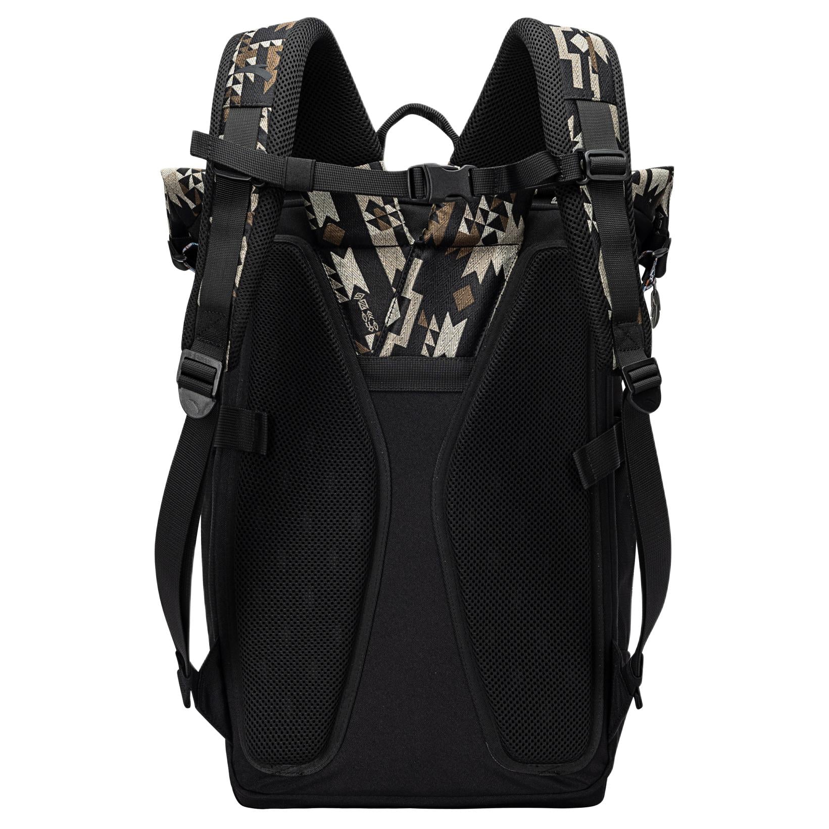 Anta Kai Polyester Backpack Black Jacquard - Image 4