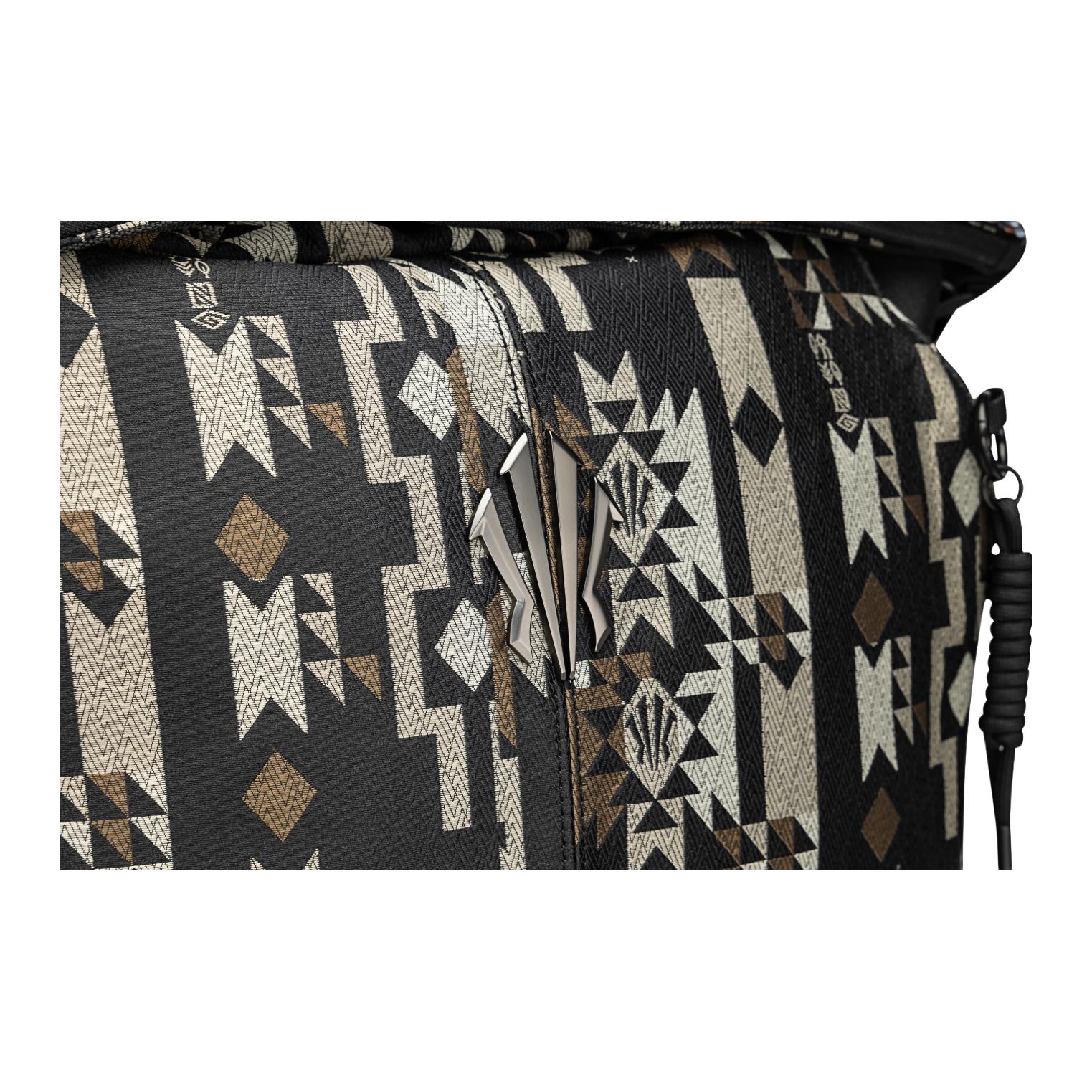 Anta Kai Polyester Backpack Black Jacquard - Image 8