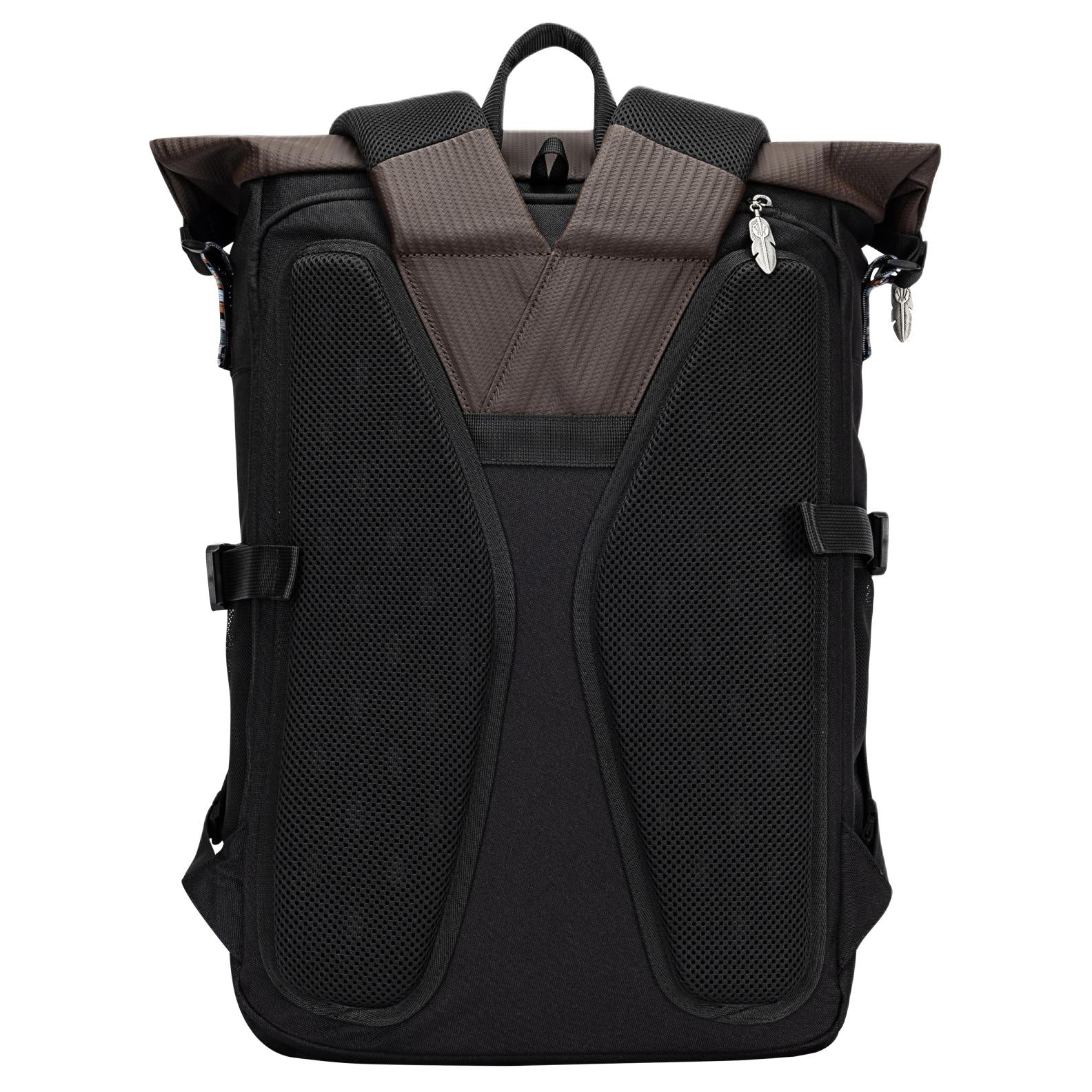 Anta Kai Polyester Backpack Brown - Image 5