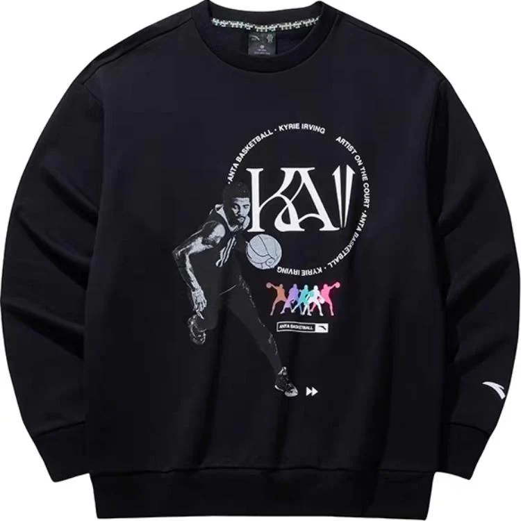Anta Kai Sweatshirt 'Basic Black' - Image 6