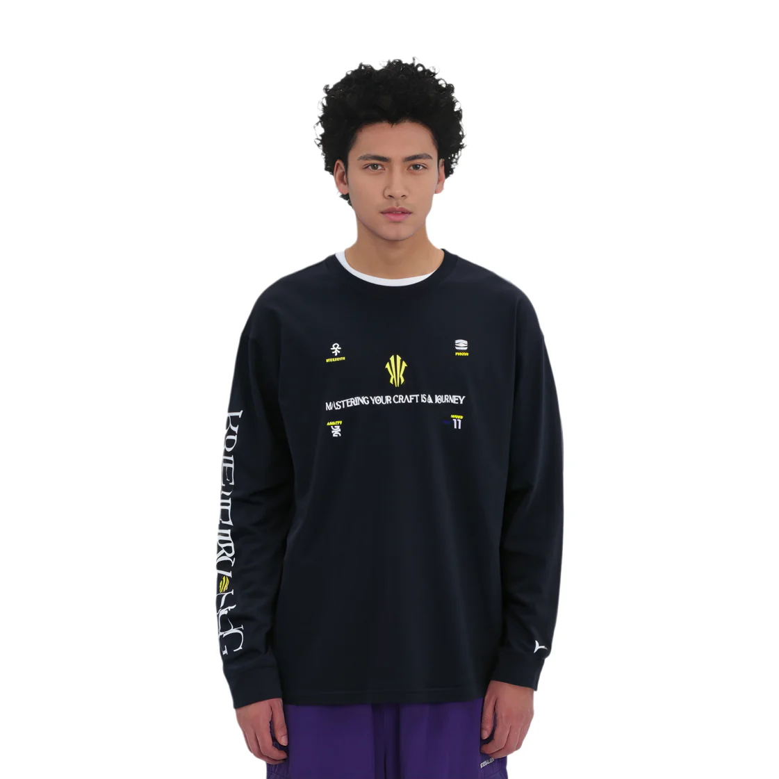 Anta Kai Sweatshirt 'Basic Black' - Image 3