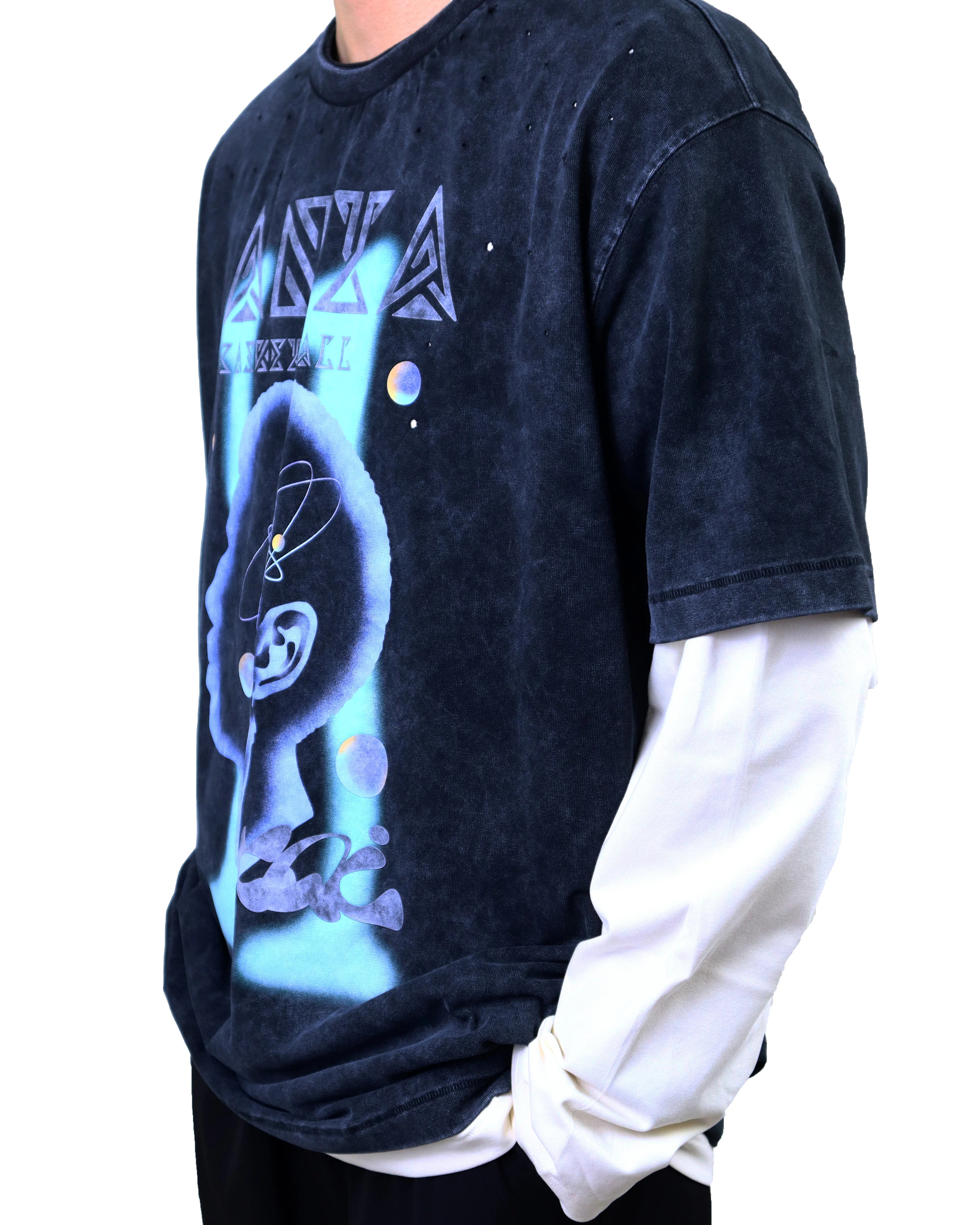Anta Kai Sweatshirt 'Black Blue' - Image 2