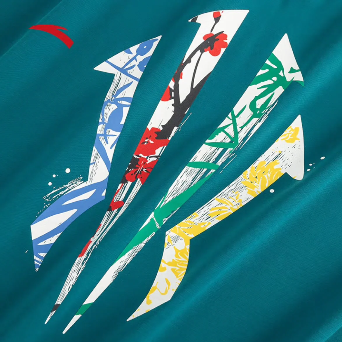 Anta Kai T-Shirt 'Deep Bamboo Green' - Image 4