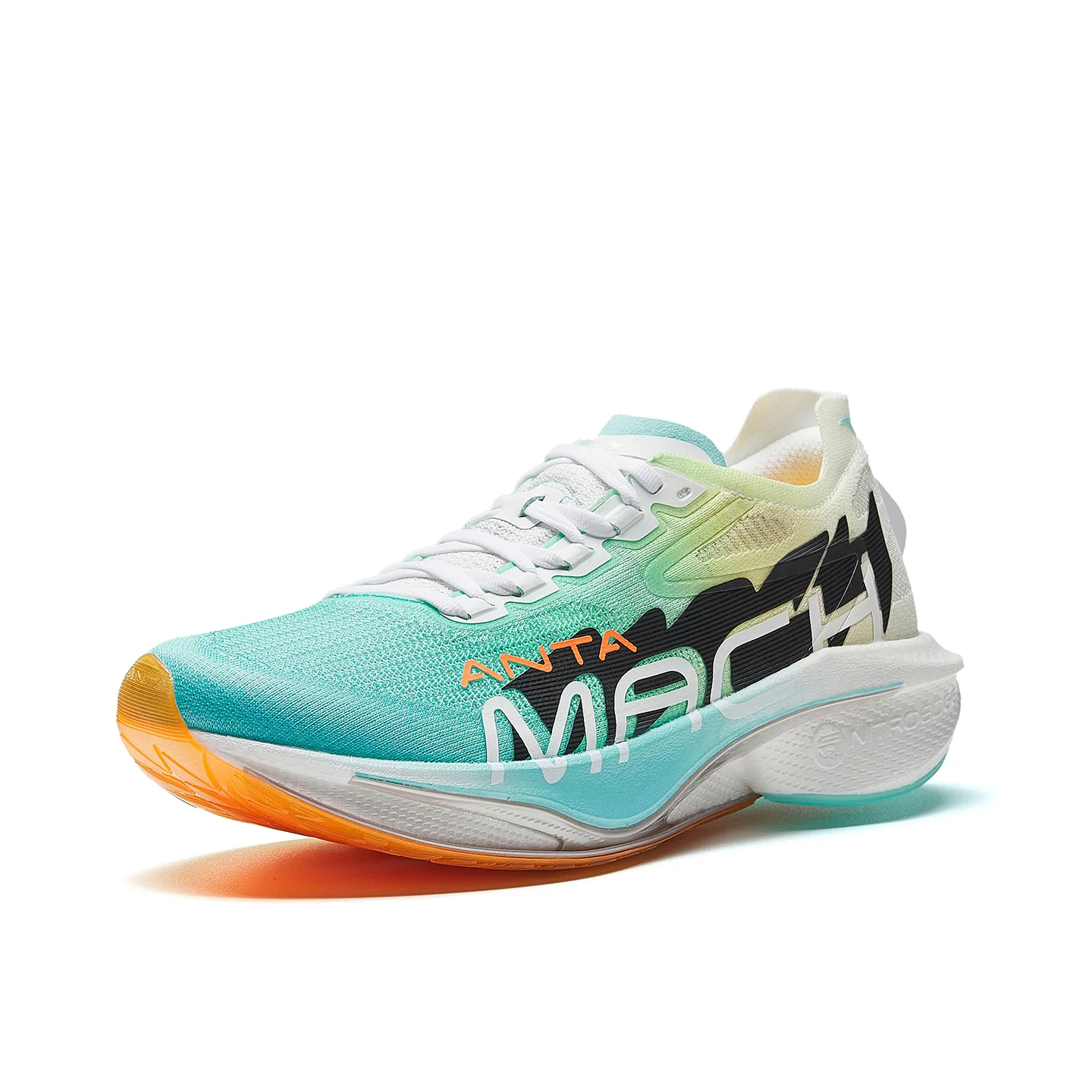 ANTA Mach 4 Running Shoes ‘Blue White' - Image 2