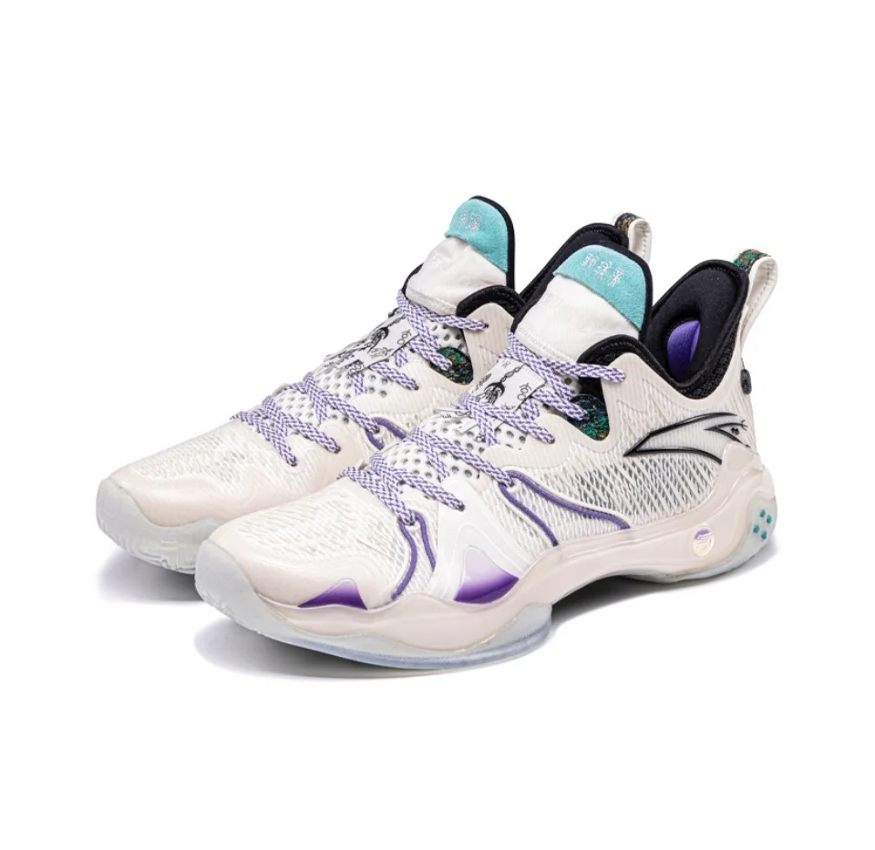 ANTA Shock Wave 4 Pro ‘White Purple' - Image 2