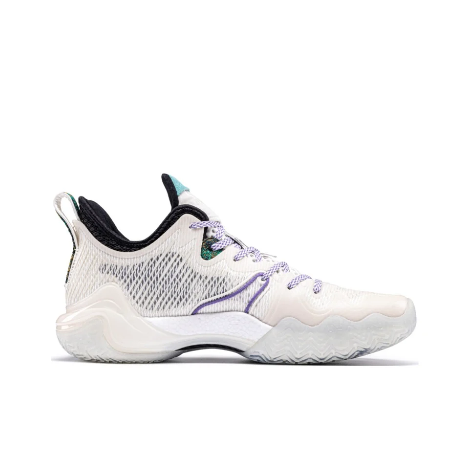 ANTA Shock Wave 4 Pro ‘White Purple' - Image 3