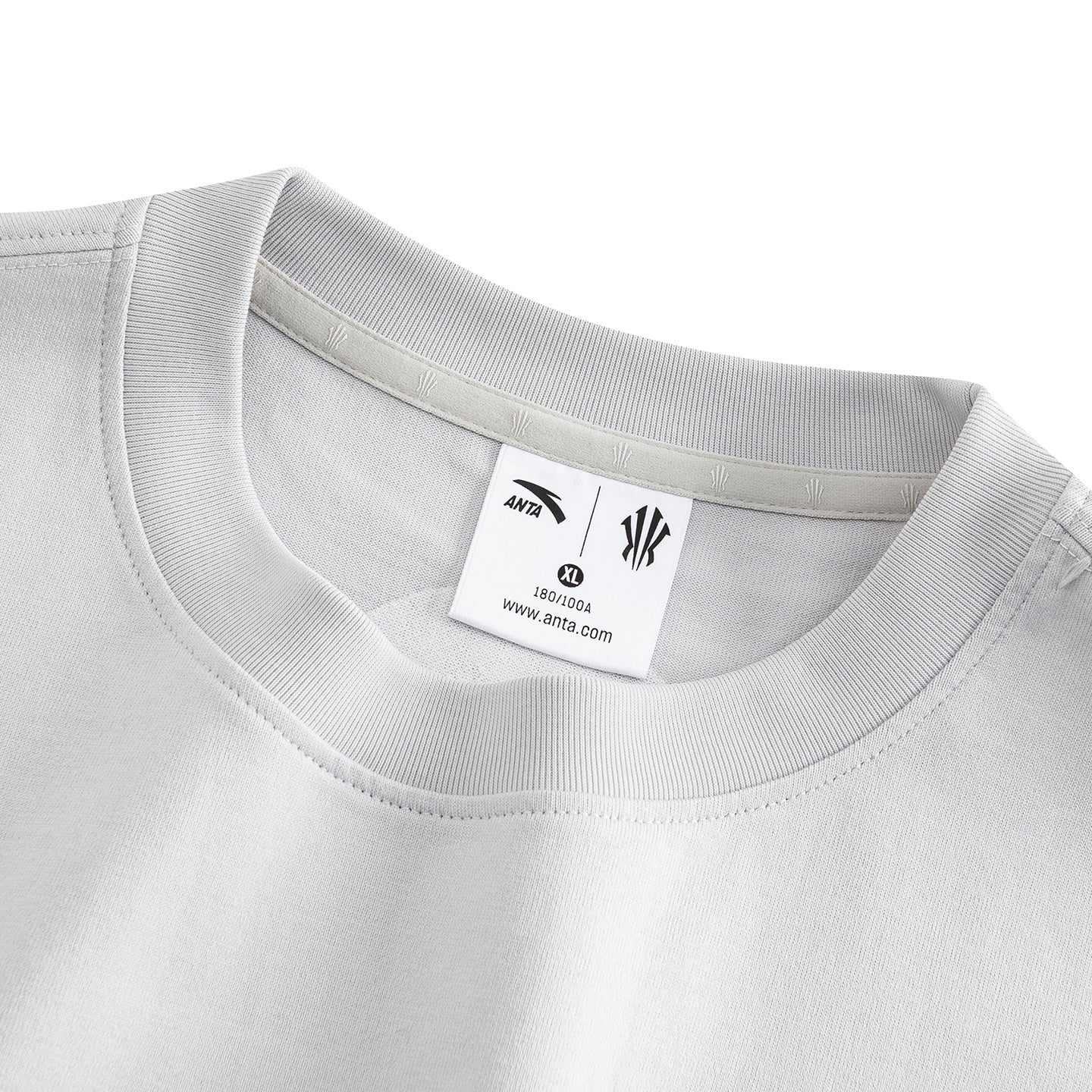 Anta Kai T-Shirt 'Cloudy Grey' - Image 3