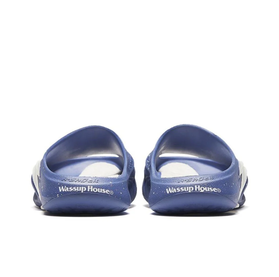 ANTA×WASSUP Slippers Nitrogen Bubble 'Blue' - Image 4