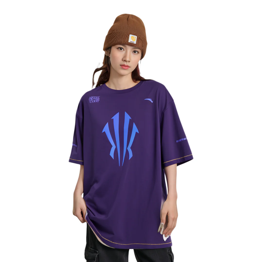 ANTA X Kyrie Irving Logo Basketball T-Shirt - Image 3