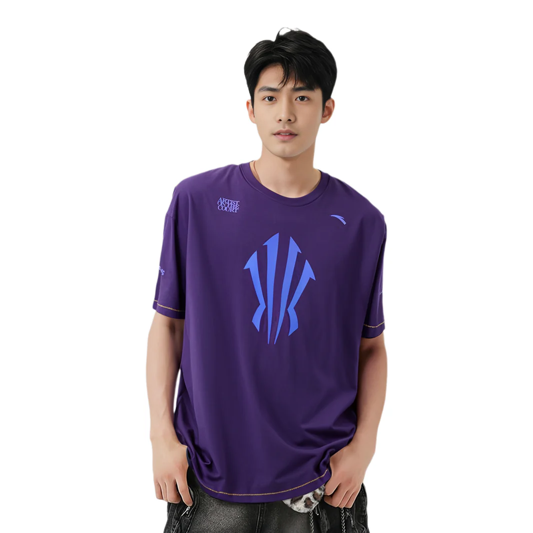 ANTA X Kyrie Irving Logo Basketball T-Shirt - Image 4