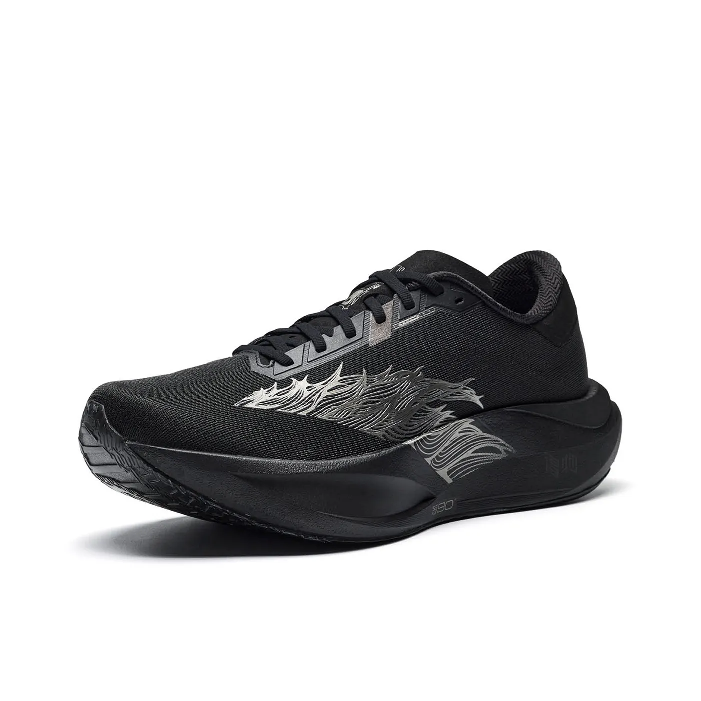 Anta Zone 2 Heart Rate 90 Running Shoes 'Black Horse' - Image 2