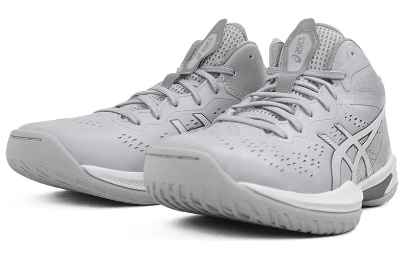 Asics Gel Hoop V16 Basketball Shoes 'Grey White' - Image 3
