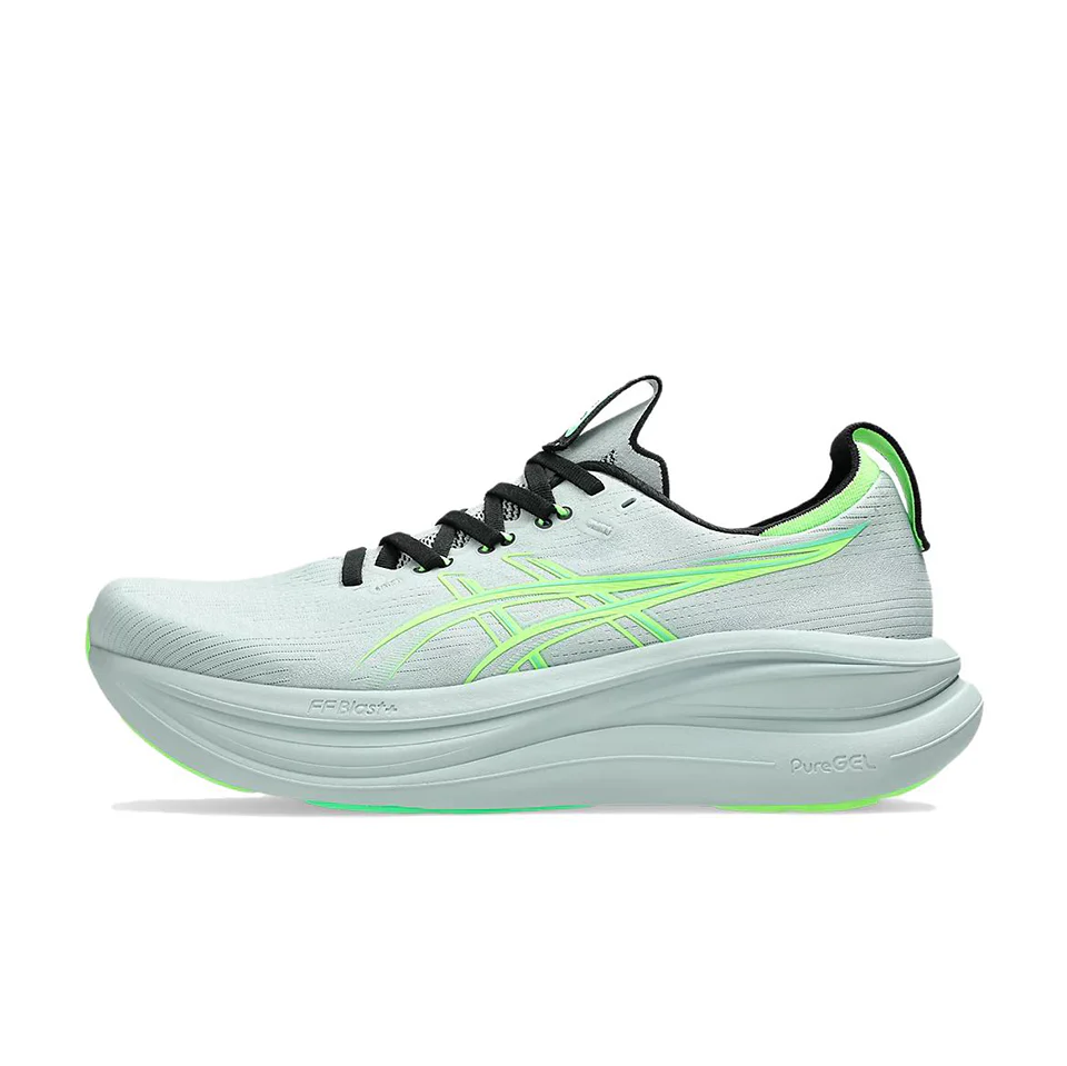ASICS GEL NIMBUS 28 Running Shoes 'Gray Green'