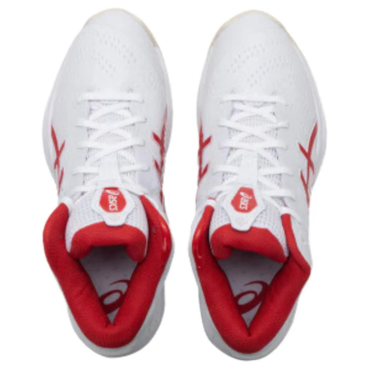 Asics GELHOOP V16 Breathable Mid-Top Basketball Shoes Men's White - Image 3