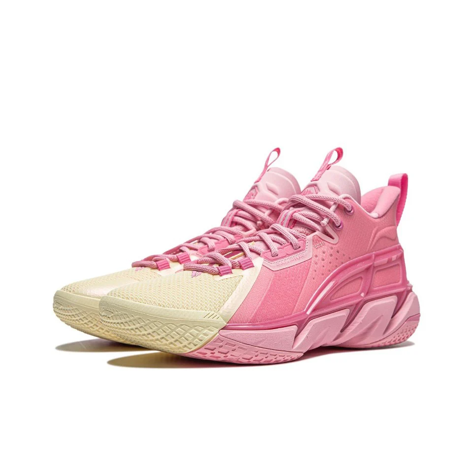LiNing Bad Five 4 ‘Pink and Yellow’ - Image 3