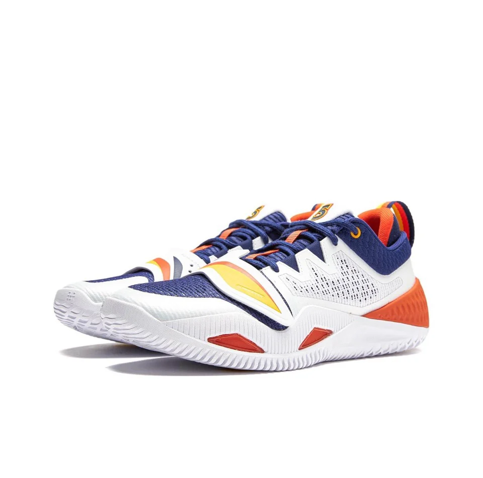 LiNing Bad Five Rage 2 ‘Blue White Orange’ - Image 3