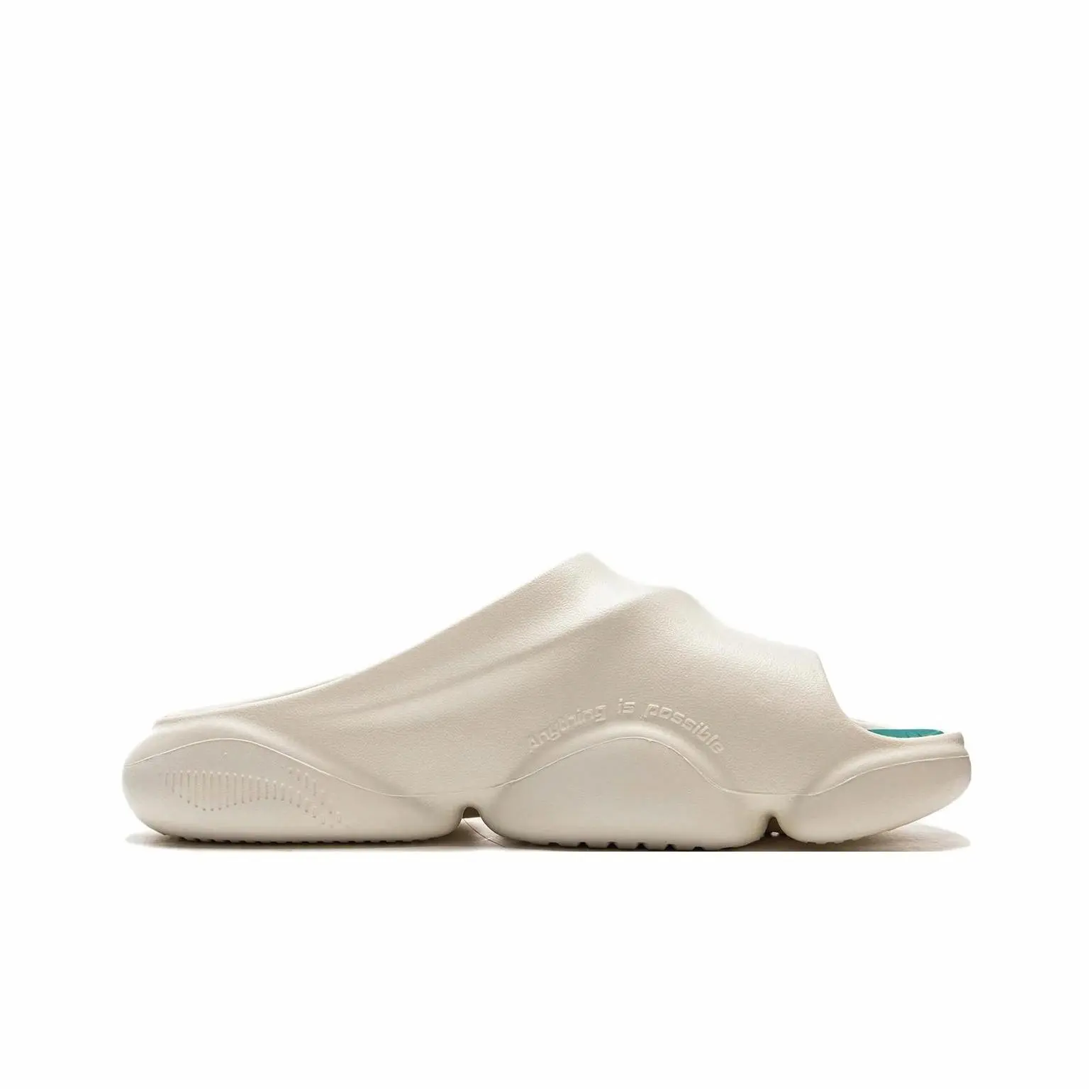 LiNing BADFIVE Slides OG ‘Beige Green' - Image 2