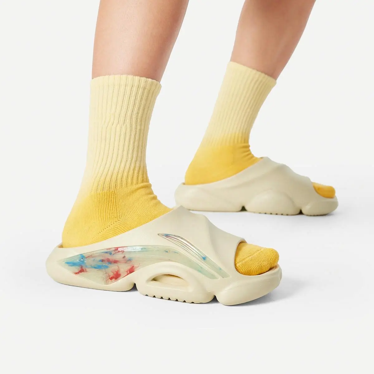 LiNing BADFIVE Slides OG ‘Yellow' - Image 5