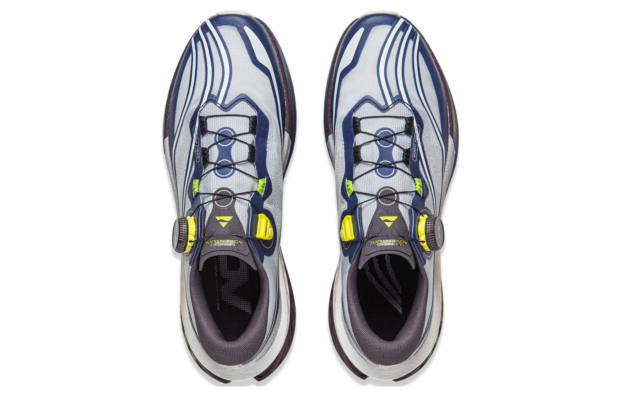 LiNing DiLu PRO Running Shoes 'Gray Blue' - Image 4