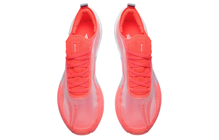 LINING Feidian 2 Elite Running Shoes 'White Neon Fruit Red' - Image 4