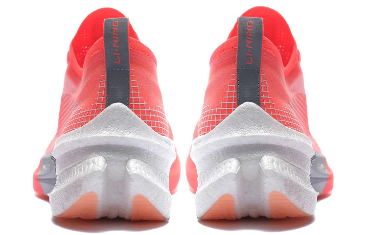 LINING Feidian 2 Elite Running Shoes 'White Neon Fruit Red' - Image 5