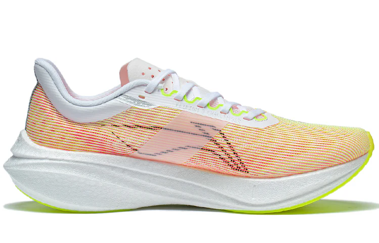 LiNing Feidian 3 Challenger Running Shoes 「Women」 'Pink White' - Image 2
