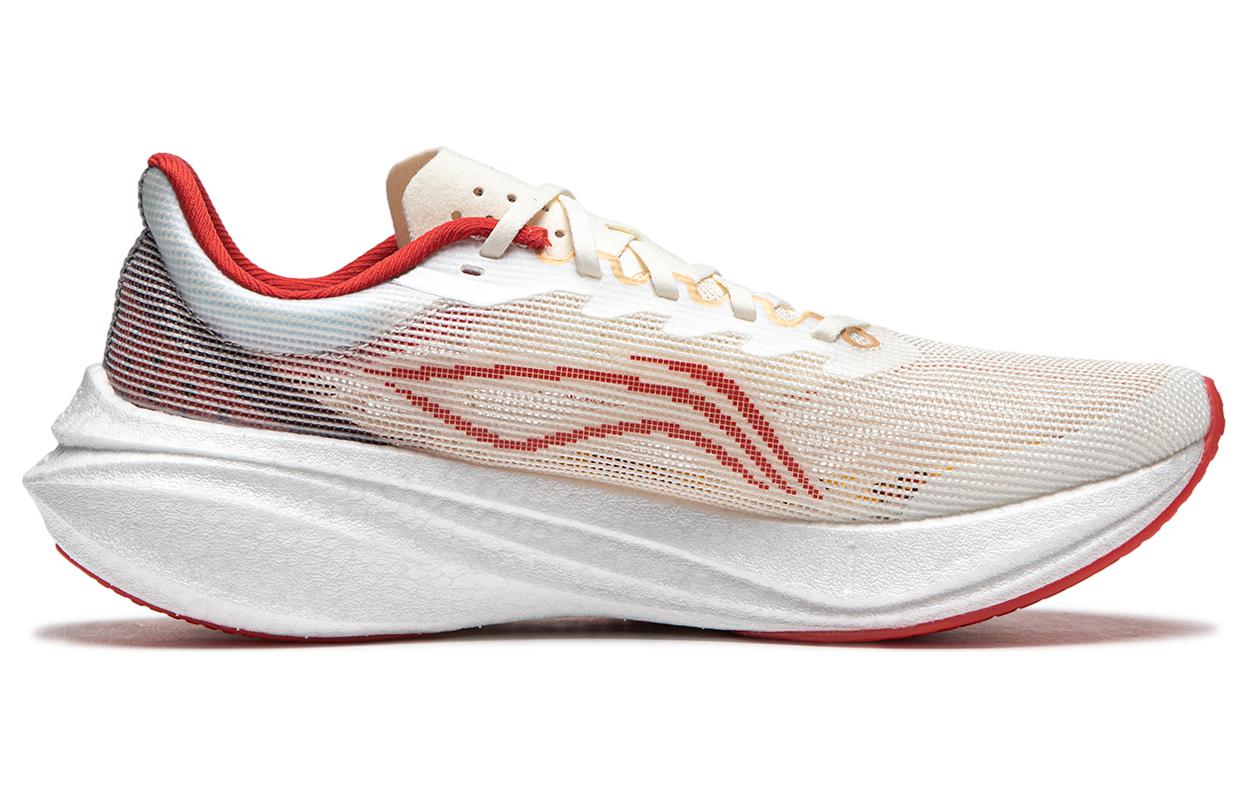 LINING Feidian 3 Challenger Running Shoes ăWomenă'Red White' - Image 3