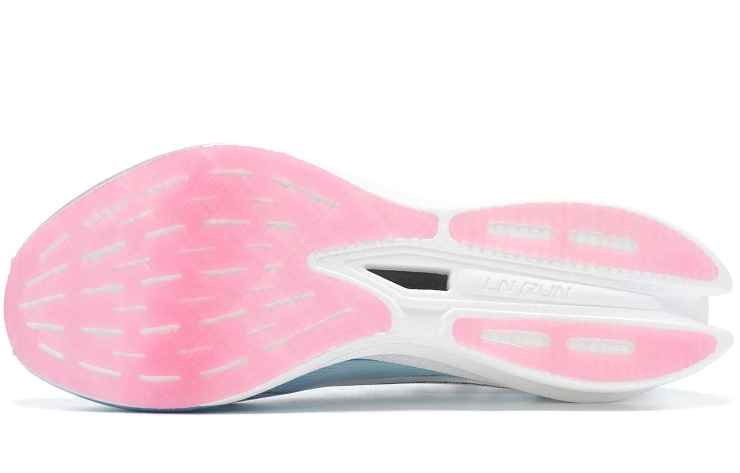 LiNing Feidian 3 Elite Running Shoes 'White Blue Pink' - Image 5