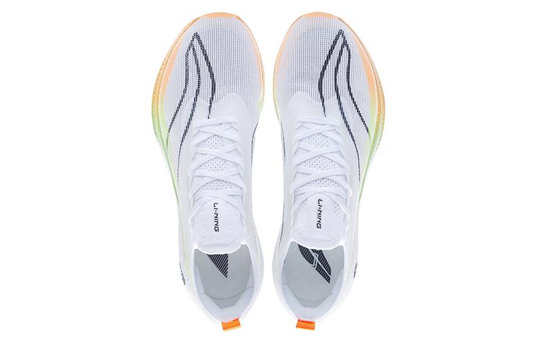 LiNing Feidian 3 Elite Running Shoes 'Orange White' - Image 3