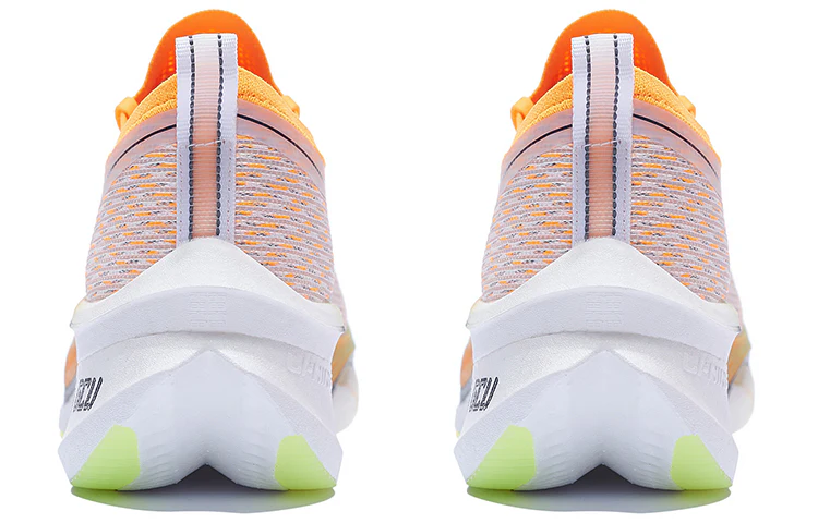 LiNing Feidian 3 Ultra Running Shoes 'Orange White' - Image 4