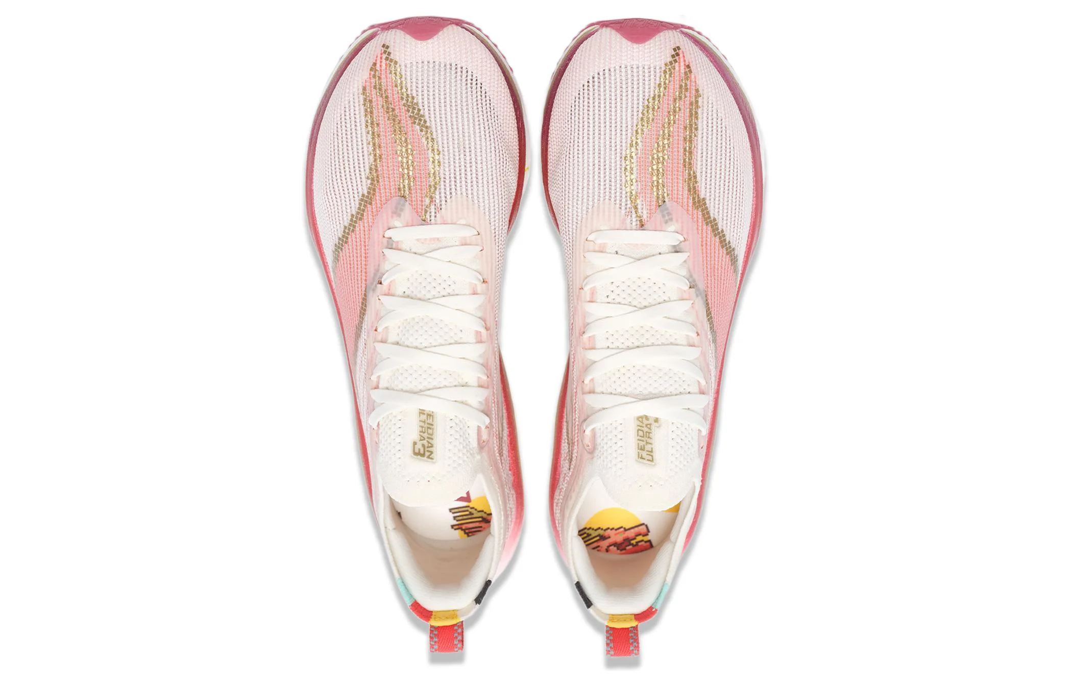 LiNing Feidian 3 Ultra Running Shoes 'White Red Year Of The Dragon Limited Edition' - Image 4