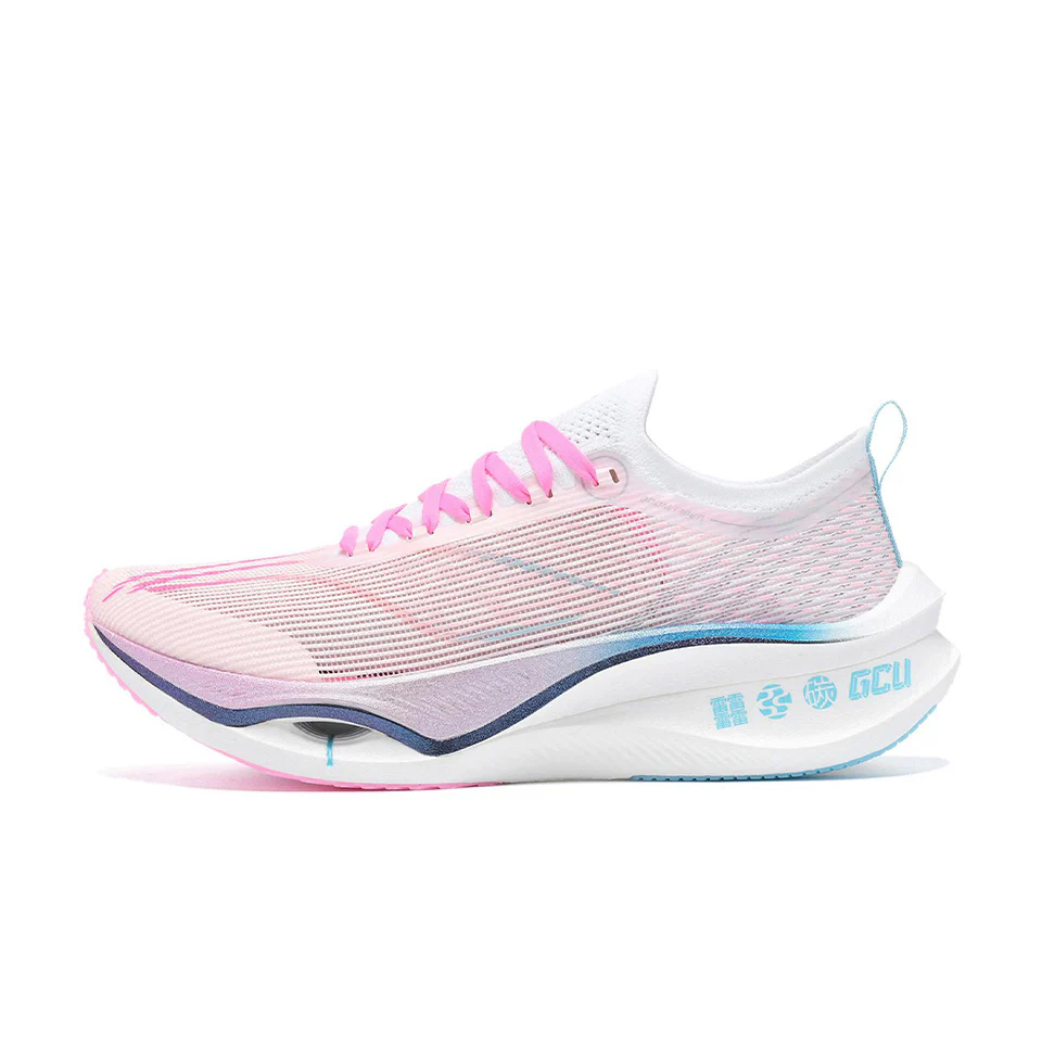 LiNing Feidian 3 Ultra Tin HorseRunning Shoes 'Pink Blue'