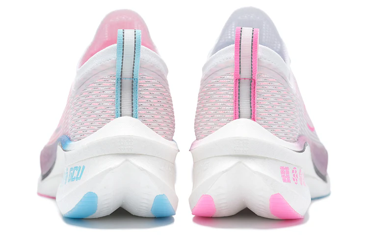 LiNing Feidian 3 Ultra Tin HorseRunning Shoes 'Pink Blue' - Image 4