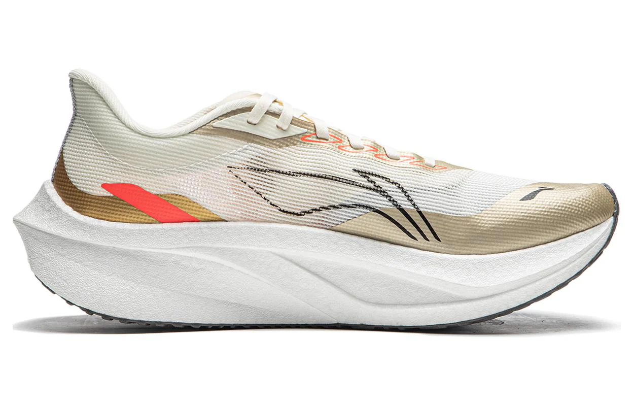 LINING Feidian 4 Challenger Running Shoes 'Ecru' - Image 2