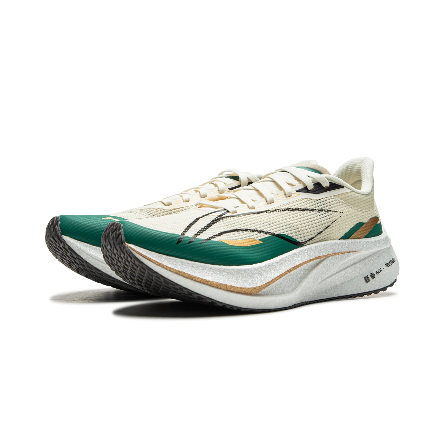 LINING Feidian 4 Challenger Running Shoes 「Women」'Beige Green' - Image 3